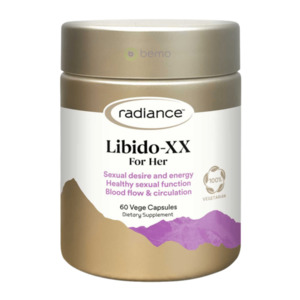 Sexual Health: Radiance, Libido-XX For Her, 60 Vege Caps
