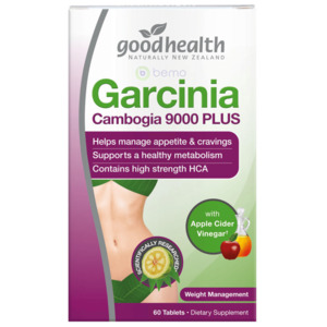 Good Health, Garcinia Cambogia 9000 with Apple Cider Vinegar, 60 Tablets