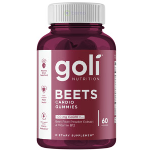 Goli Nutrition, Beets Cardio, 60 Gummies