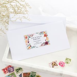 In Bloom Address Labels & Envelope Seals - Be My Guest Design