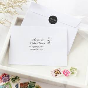 Abundance Address Labels & Envelope Seals - Be My Guest Design