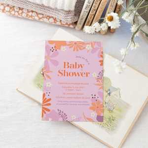 Bright Vibes Party Invites - Be My Guest Design