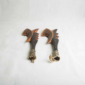 Wooden War Y Club 12 Inch in pair - Benai Farms