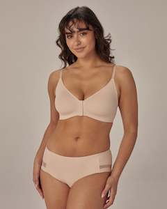 Wire Free Bralette: Comfit Collection Wire Free Front Opening Bra