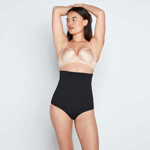 Black Edit: Medium Control High Waisted Brief - Clearance