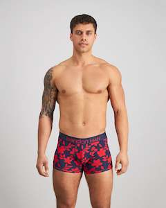 Trunks Boxers: Retros Print Mens Trunk