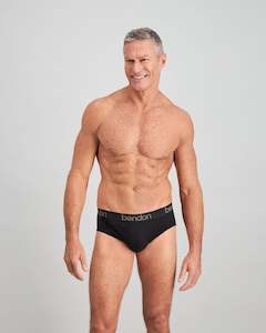 Outlet Mens: Cotton Texture Mens Brief