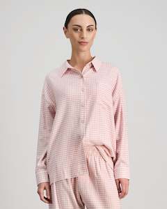 Cosy Flannel Long Sleeve PJ Top