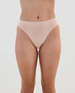 Bikini Tanga Underwear: Seamless Soft High Cut Brief