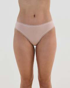 Bikini Tanga Underwear: Stretch Cotton Bikini