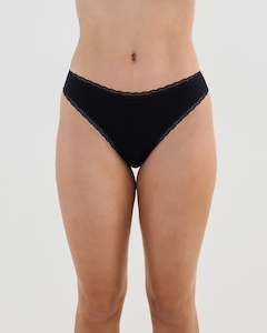 Stretch Cotton Thong