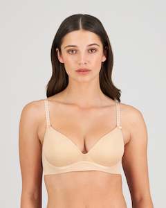 Wireless Bralette: Bendon Body Lace Wire Free Bra