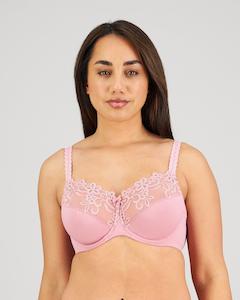 Full Coverage Bras: Coral Underwire Bra