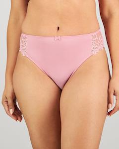 Coral High Cut Brief