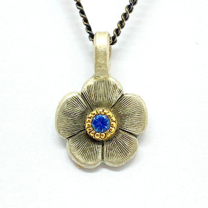 Sapphire Flower Pendant benflynn