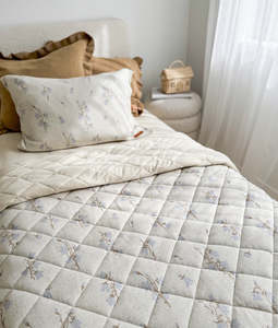 Reversible Quilt - Bluebell