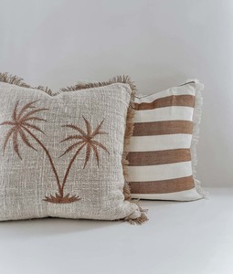Balinese Cushion Cover | Double Palm