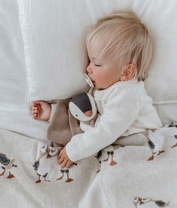 Natural Neutrals: Puffin Blanket
