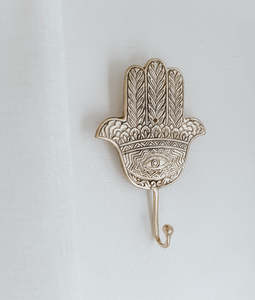 Balinese Brass Hook | Tangan Hamsa