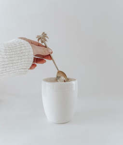 Balinese Brass Spoon | Palm