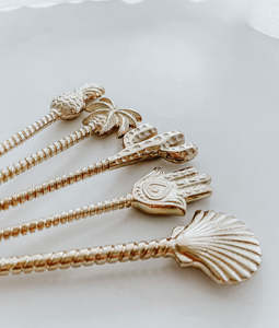 Balinese Brass: Balinese Brass Spoon | Cactus