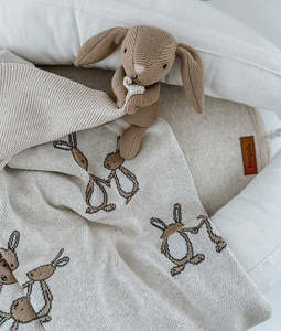 Bunny Snuggly - Khaki