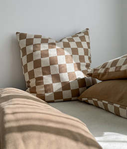 [PRE-ORDER] | Euro Cover - Khaki Gingham