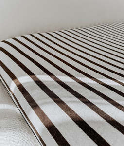 [PRE-ORDER] | Jersey Cotton Sheet - Sundown Stripe