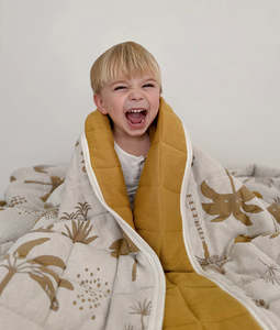 [PRE-ORDER] | Reversible Quilt - Golden Hour