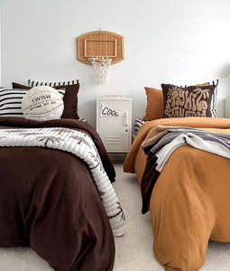 Kids Bedding: [PRE-ORDER] | Duvet Cover - Khaki Sundown