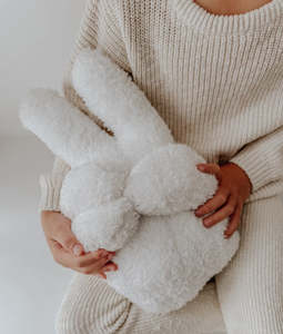 [IMPERFECT] | Peace Cushion - Ivory Sherpa