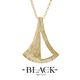 Emergence Large Pendant in 9ct Yellow Gold - Benjamin Black Goldsmiths