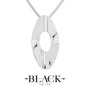 Products: Mirage Medium Pendant in Sterling Silver - Benjamin Black Goldsmiths