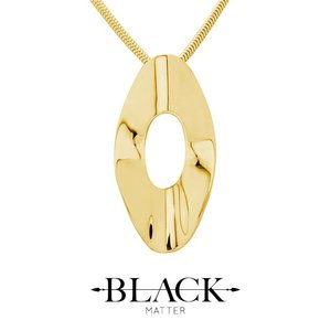 Products: Mirage Medium Pendant in Gold - Benjamin Black Goldsmiths