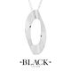 Mirage Large Pendant in Sterling Silver - Benjamin Black Goldsmiths