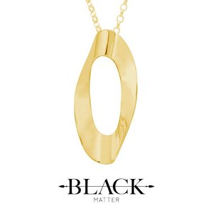 Products: Mirage Large Pendant in Gold - Benjamin Black Goldsmiths