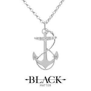 Products: Nautical Anchor Pendant in Sterling Silver - Benjamin Black Goldsmiths