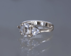 Products: Gold & Morganite Ring - Benjamin Black Goldsmiths