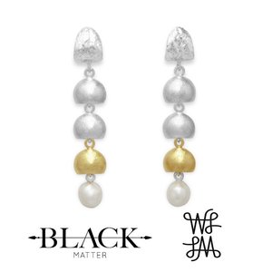 Products: Local Palette Artic Drop Earrings - Benjamin Black Goldsmiths