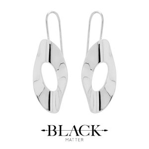 Mirage Medium Earrings in Sterling Silver - Benjamin Black Goldsmiths