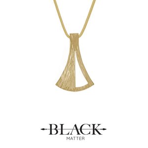 Emergence Medium Pendant in 9ct Yellow Gold - Benjamin Black Goldsmiths