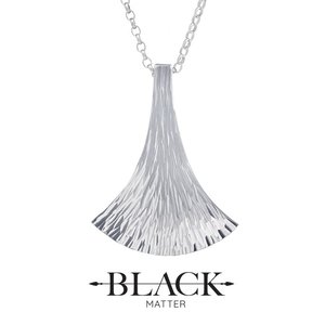 Products: Emergence Large Pendant in Sterling Silver - Benjamin Black Goldsmiths