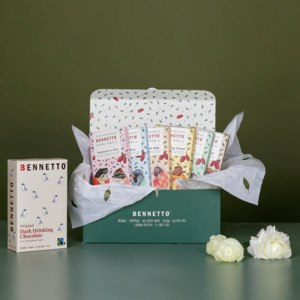 Gift Box - 6 Bars + Drinking Chocolate