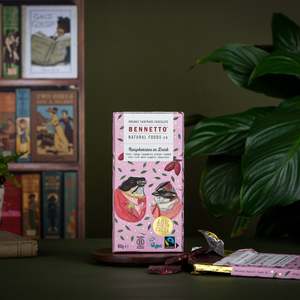 Raspberries in Dark -  Carton of 12 bars
