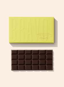 Candy & Chocolate: Congratulations Message Bar - Dark Chocolate
