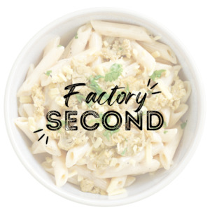 Factory Seconds Frozen Meals: Factory Second - Creamy Chicken Pasta