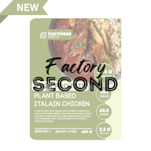 Factory Seconds Frozen Meals: Factory Second- Italian Chicken