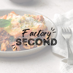 Factory Seconds Frozen Meals: Factory Second - Creamy Tomato Pasta Bake