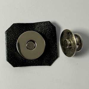 Bag Accessory: Magnetic Bag Clasp Rivet - 2 Pair