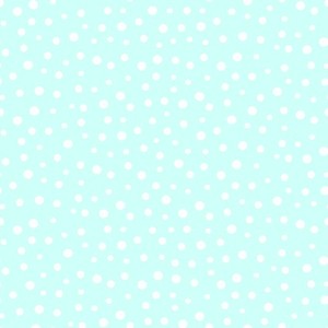 Susybee Irregular Dot Fabric - Aqua